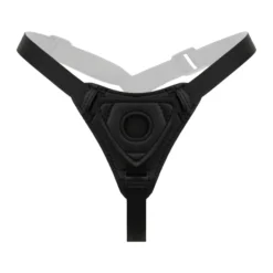 Easytoys Fetish Collection – Silicone Strap-On Bent Zwart (1 stuk)