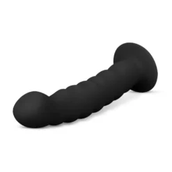 Easytoys Fetish Collection – Silicone Strap-On Bent Zwart (1 stuk)