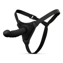 Easytoys Fetish Collection – Silicone Strap-On Bent Zwart (1 stuk)