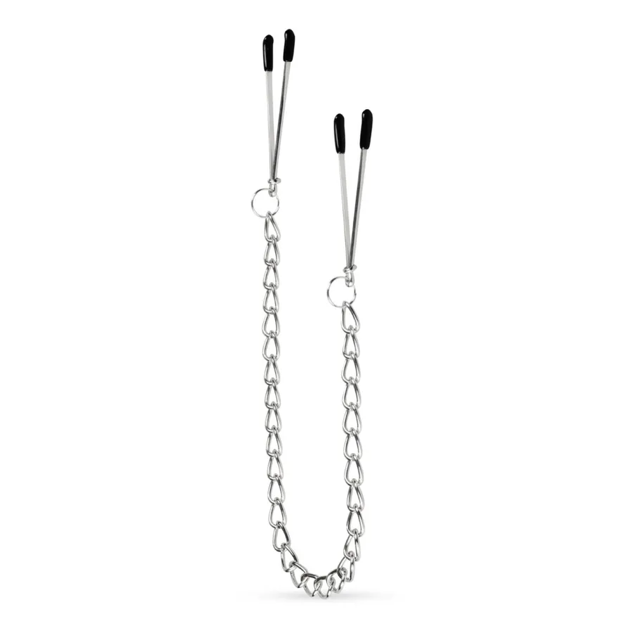 Easytoys Fetish Collection – Tweezer Nipple Clamps Zilver (1 stuk)