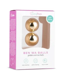 Easytoys Geisha Collection – Ben Wa Balls 25 mm Goud (1 stuk)