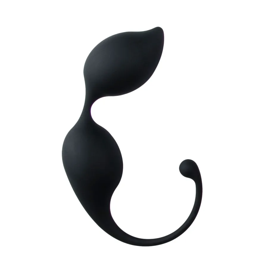 Easytoys Geisha Collection – Curved Kegel Balls Zwart (1 stuk)