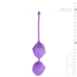 Easytoys Geisha Collection – Double Vagina Balls Paars (1 stuk)