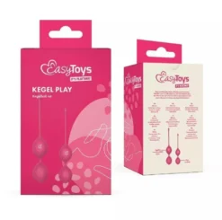 Easytoys Kegel Play Kegelballen Roze (2 stuks)