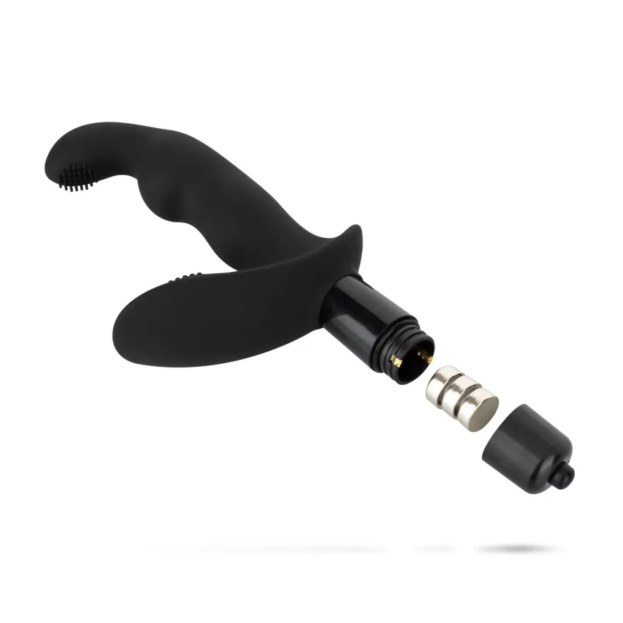 Easytoys Men Only – Dynamic Duke Ribbed Zwart (1 stuk)