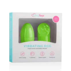 Easytoys Mini Vibe Collection – Remote Control Vibrating Egg Groen (1 stuk)