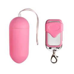Easytoys Mini Vibe Collection – Vibrating Egg with Remote Control Roze (1 stuk)