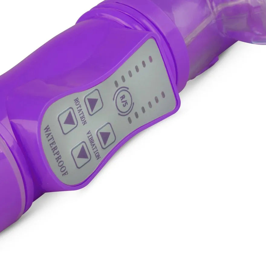 Easytoys Vibe Collection – EasyToys Thrusting Rabbit Vibrator Paars (1 stuk)