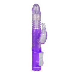 Easytoys Vibe Collection – EasyToys Thrusting Rabbit Vibrator Paars (1 stuk)