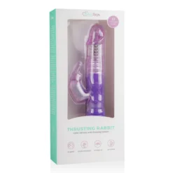 Easytoys Vibe Collection – EasyToys Thrusting Rabbit Vibrator Paars (1 stuk)