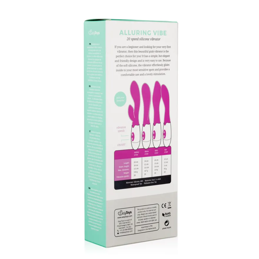 Easytoys Vibe Collection – EasyToys Blossom Vibrator Roze (1 stuk)