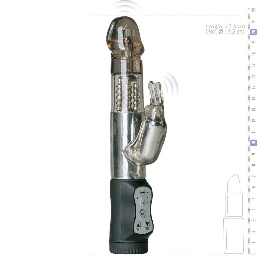 Easytoys Vibe Collection – Rabbit Vibrator Zwart (1 stuk)