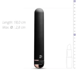 Easytoys Vibe Collection – Supreme Vibe Vibrator Zwart (1 stuk)