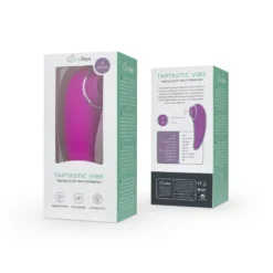Easytoys Vibe Collection – Taptastic Vibe Clitoral Stimulator Paars (1 stuk)