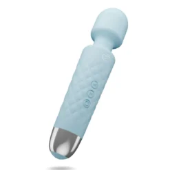 Easytoys Wand Collection – Mini Wand with Attachments Blauw (1 stuk)