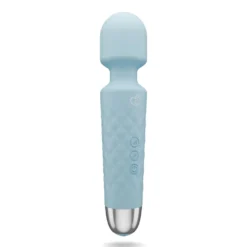 Easytoys Wand Collection – Mini Wand with Attachments Blauw (1 stuk)