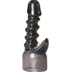 Easytoys Wand Collection – Spiral Wand Attachment Zwart transparant (1 stuk)