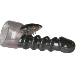 Easytoys Wand Collection – Spiral Wand Attachment Zwart transparant (1 stuk)