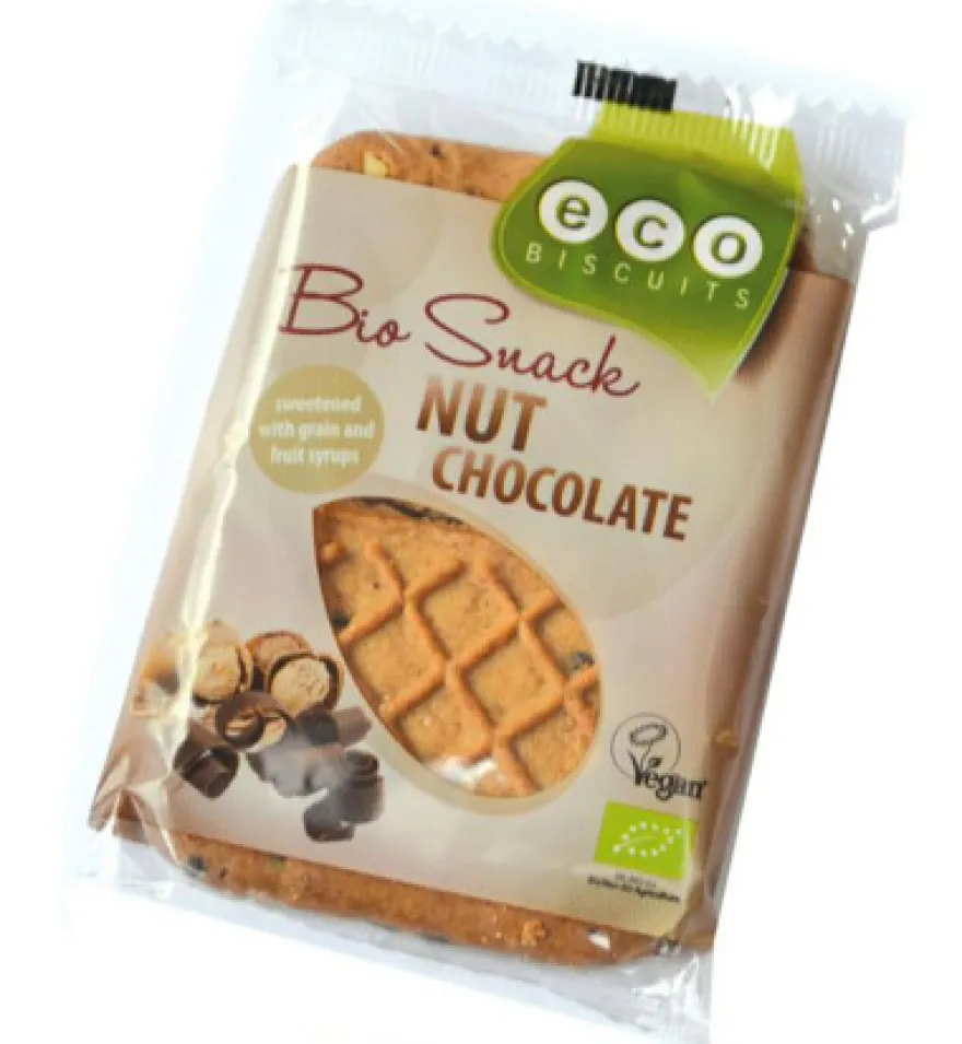 Eco Biscuits Noten/Chocolade Biscuit Bio (45 gr)
