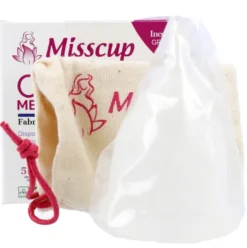 Eco Conseils Misscup Menstruatie Cup Groot Kleurloos (1 stuk)