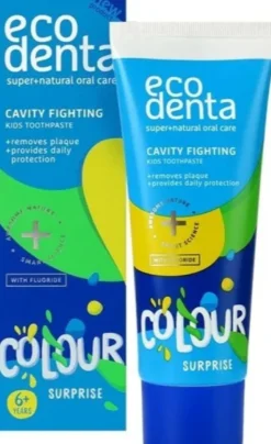 Ecodenta Colour Paste Cavity Fighting Tandpasta Kind (75 ml)