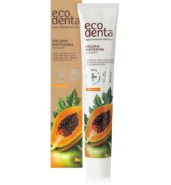 Ecodenta Tandpasta organic whitening papaja (75 ml)