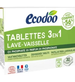 Ecodoo Vaatwastabletten 3-In-1 Geconcentreerd Eco (30 stuks)
