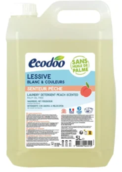 Ecodoo Wasmiddel Geconcentreerd Perzik Bio (5000 ml)