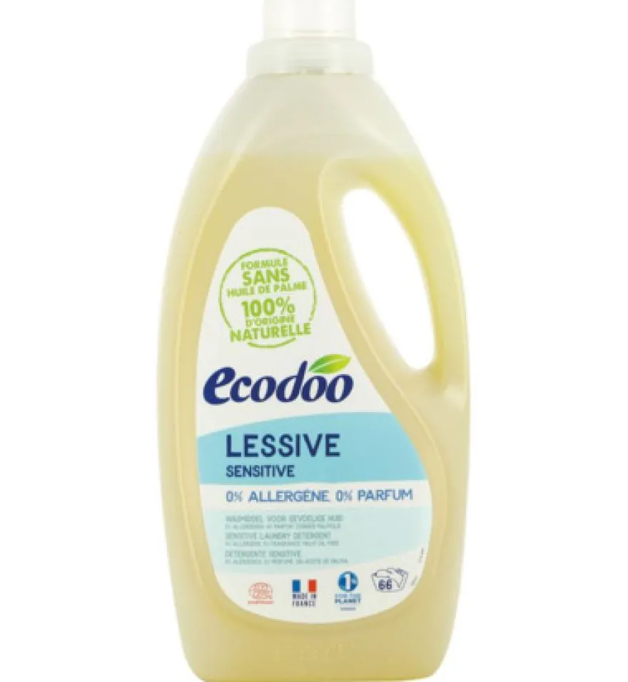 Ecodoo Wasmiddel vloeibaar sensitive 0% bio (2000 ml)
