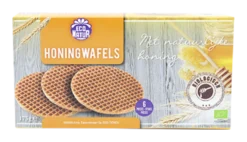 Eco-natur Eco Natur Honingwafels Bio (175 gr)
