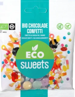 Eco Sweets Confetti Chocolade Puur Vegan (60 gr)