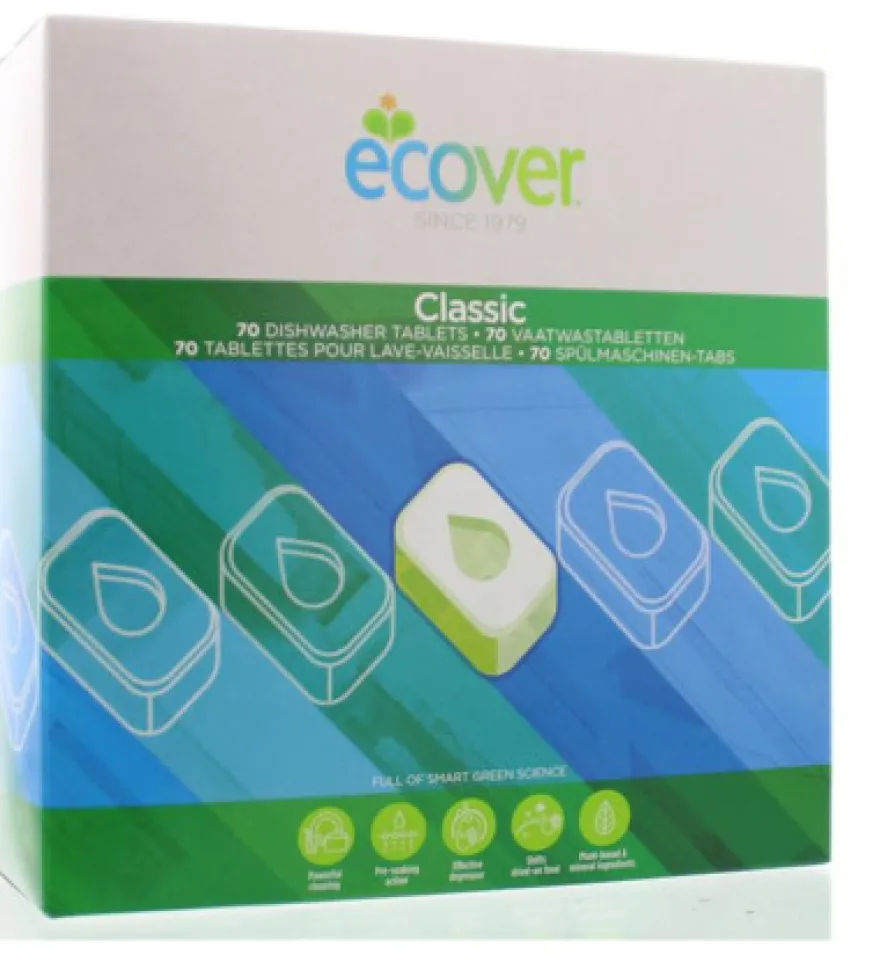 Ecover Vaatwasmachinetabletten (70 tabletten)
