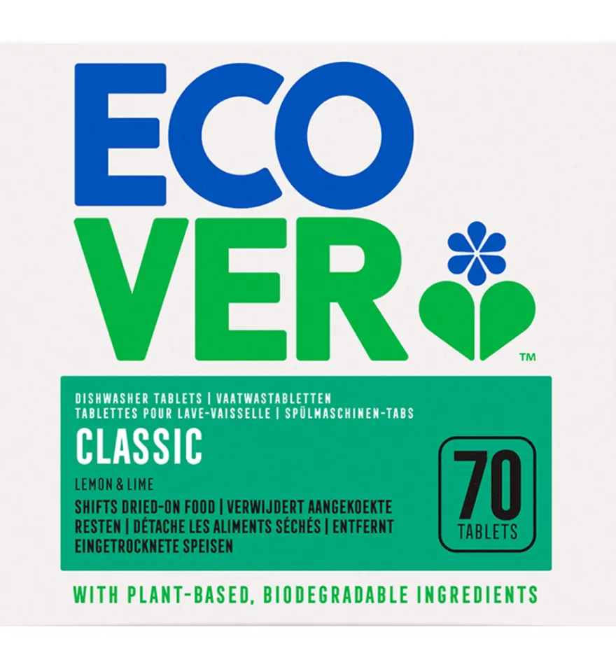 Ecover Vaatwasmachinetabletten (70 tabletten)