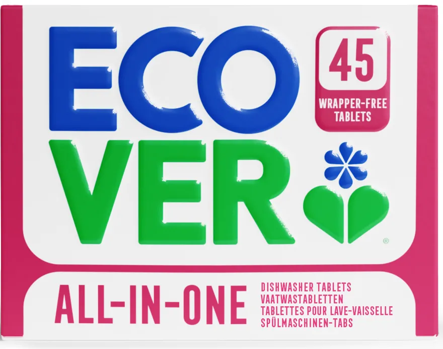 Ecover Vaatwastablet All-in-one (45 stuks)
