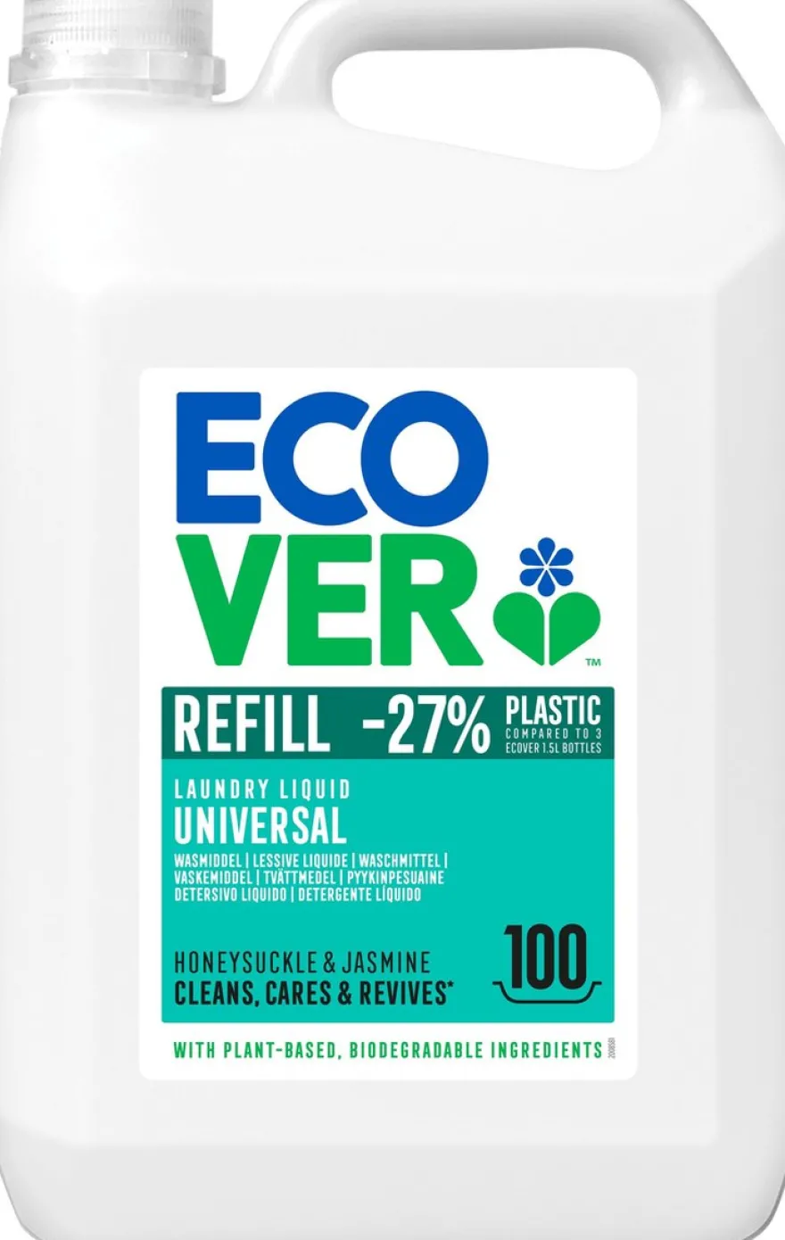 Ecover Wasmiddel Vloeibaar Uni Refill (5000 ml)