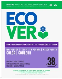 Ecover Waspoeder Color Lavendel & Eucalyptus 1.9kg (1900 gr)