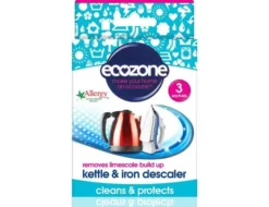 Ecozone Ontkalker voor waterkoker en s trijkijzer (3 stuks)