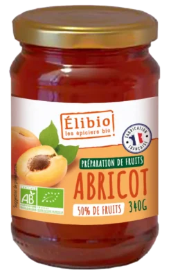 Elibio Élibio Abrikozen Confituur Bio (340 gr)