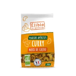 Elibio Élibio Cashewnoten Geroosterd met Curry Bio (200 gr)