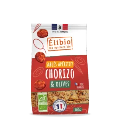 Elibio Élibio Chorizo Olijvenkoekjes Bio (100 gr)