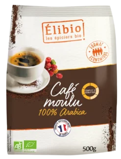 Elibio Élibio Koffie 100% Arabica Gemalen Bio (500 gr)