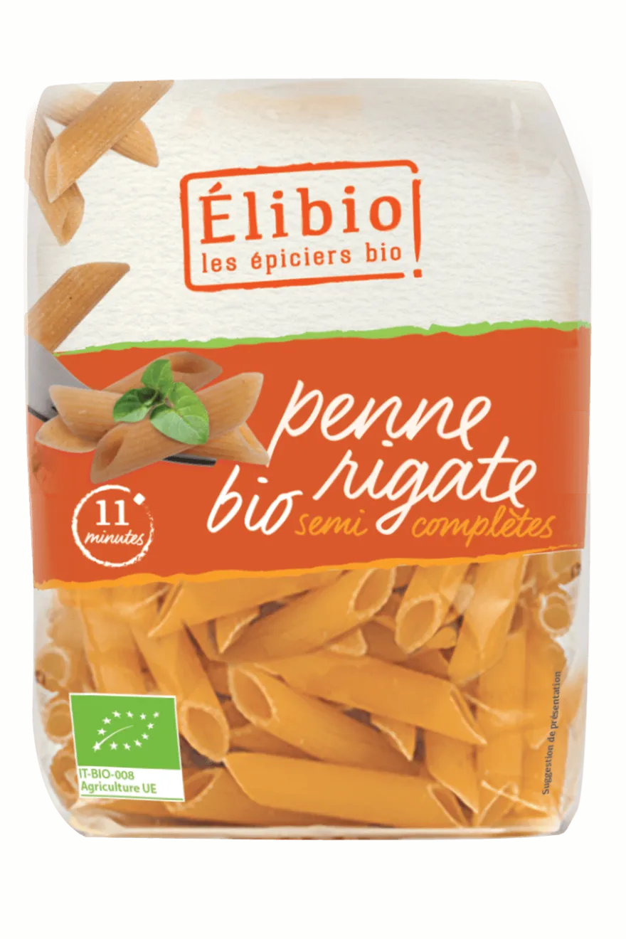 Elibio Élibio Penne Halfvolkoren Bio (500 gr)