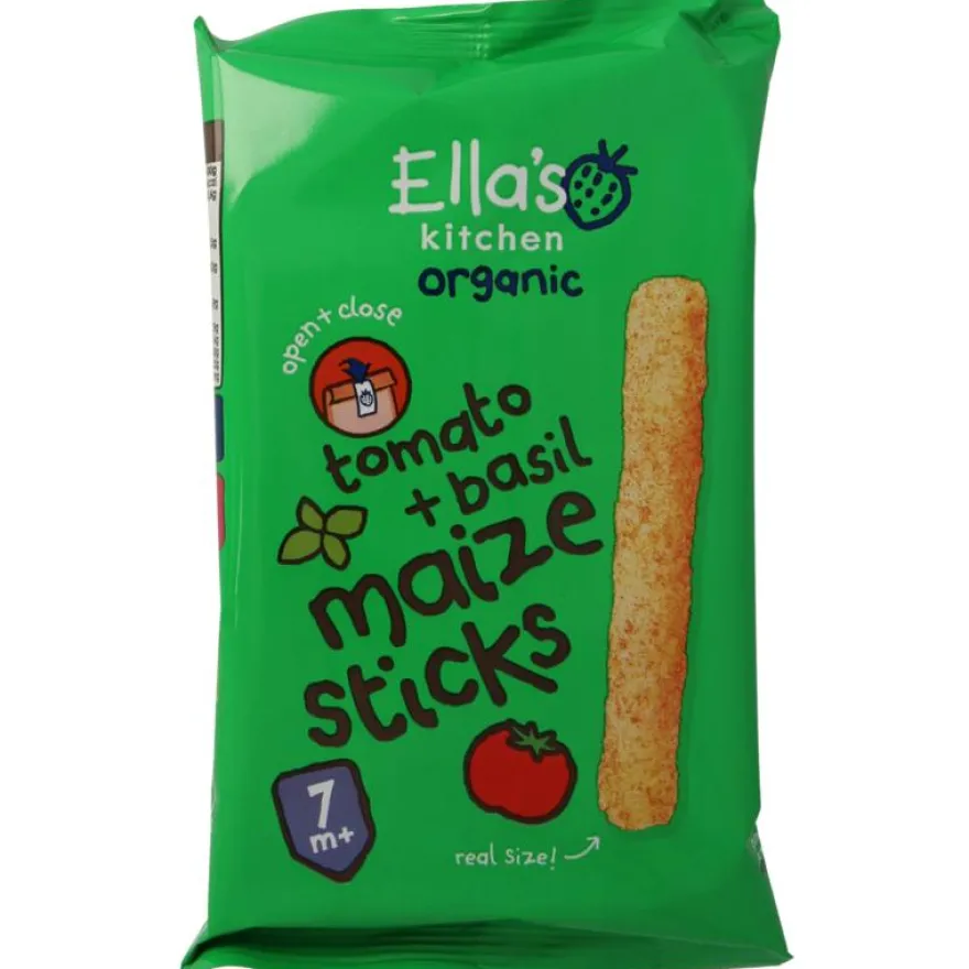 Ella’s Kitchen Maize sticks tomato & basil 7m + (16 gr)