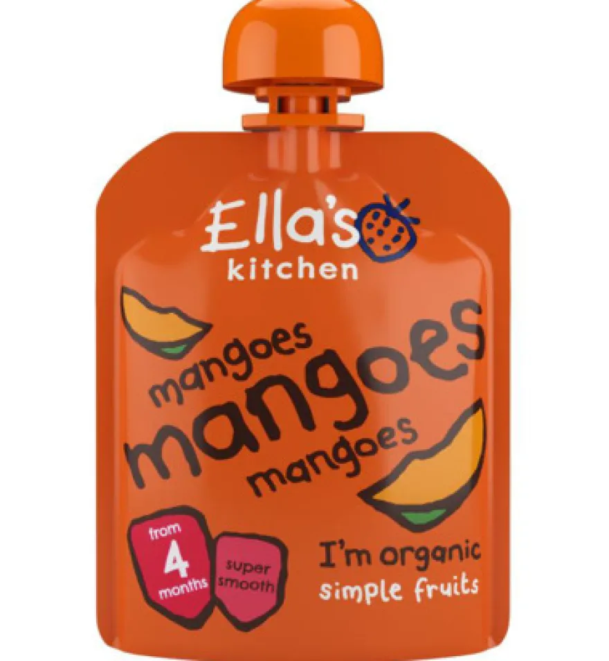 Ella’s Kitchen Mango knijpzakje 4+ maanden bio (70 gr)