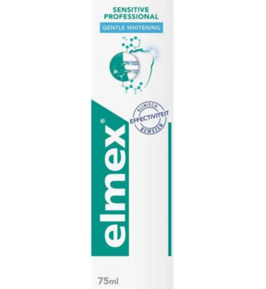 Elmex Tandpasta sensitive gentle white professional (75 ml)