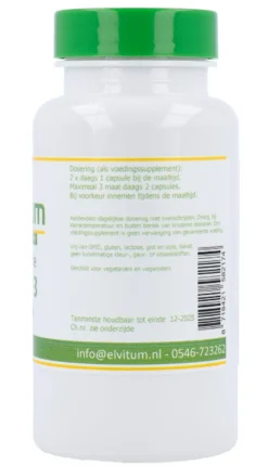 Elvitum Omega 3 Vegetarisch (90 capsules)
