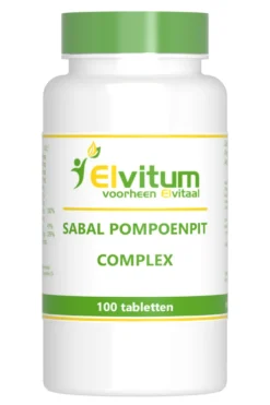 Elvitum Sabal Pompoenpit Complex (100 stuks)
