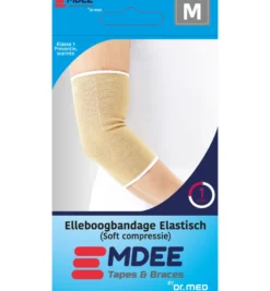 Emdee Elastic Support Elleboog Maat M Huidskleur (1 stuk)