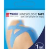 Emdee Kinesio tape blauw pre cut (1 rol)