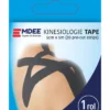 Emdee Kinesio tape zwart pre cut (1 rol)